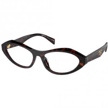 Prada PR A21V Col. 17N1O1 Women's Eyeglasses Tortoiseshell Size 55 (Frame Only) - Blue Light Block Available