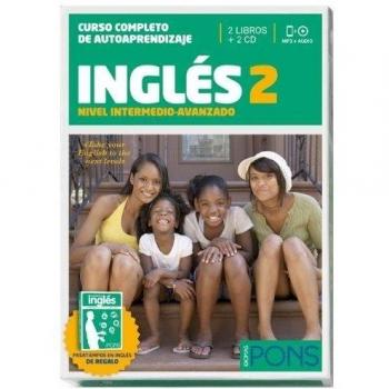 Complete Self-Learning English Course 2 (Intermediate-Advanced) - Pack of 2 Books + 2 CDs