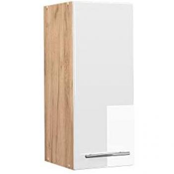 Armario colgante Fame-Line, Blanco alto brillo, 30 cm