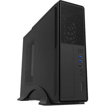 UNYKAch Caja de Ordenador Micro ATX UK2010 con Fuente de Alimentación 450W, USB 3.0 y Lector de Tarjetas