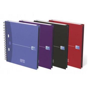 Oxford Cuaderno Office Europeanbook A5+ con Separadores y Tapa Extradura - Pack de 5 Unidades