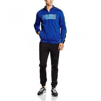 Puma BTS - Chándal Fun Tricot Suit cl, hombre, Trainingsanzug Fun BTS Tricot Suit CL, azul, large