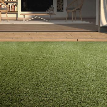 Césped Artificial Aberdeen 40 mm Nortene, dimensiones 2x4 m, color verde, alta resistencia a la intemperie, fácil instalación y mantenimiento, ideal para jardines y espacios exteriores