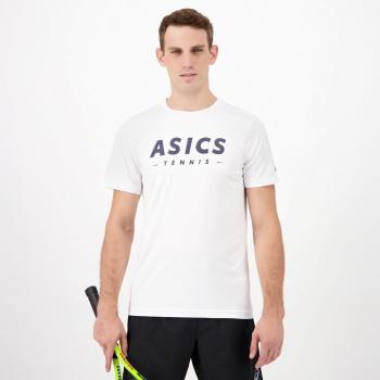 Asics Court GPX Tee Camiseta De Manga Corta Hombres - Blanco