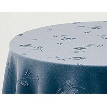 Falda para Mesa Camilla Modelo DELUXE 792, Color AZUL 707, Medida Redonda 110/253cm Ø