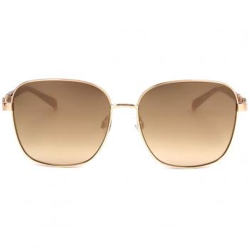 Karen Millen KM7020 410 Women's Sunglasses Gold Size 58