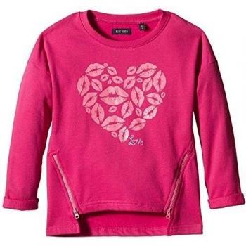 Blue Seven kl Md Sweatshirt RH-Sudadera Niñas,  
 Rosa