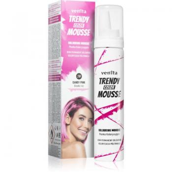Venita Trendy Color Mousse Tinte En Espuma Sin Amoníaco Tono No. 30 - Sweet Rose/Candy Pink 75 Ml