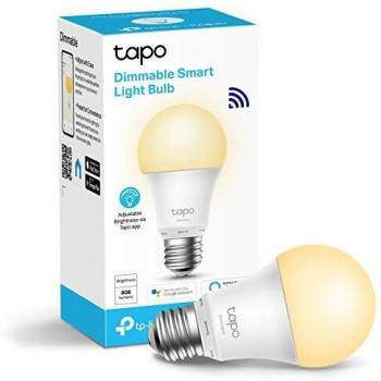 TP-Link Tapo Smart Bulb, Smart WiFi LED Light, E27, 8.7W, Works with Amazon Alexa