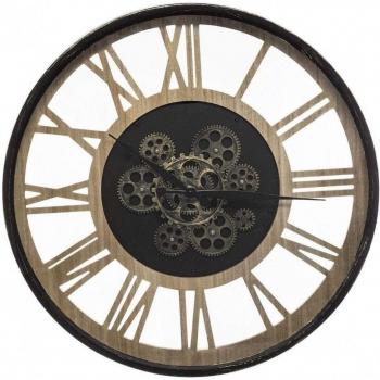 Reloj de pared metal-madera 'Paul' d. 57 cm