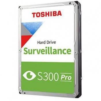 Disco Duro Interno Toshiba S300 Pro 6TB 3.5 SATA III 7200 RPM 512MB para Vigilancia