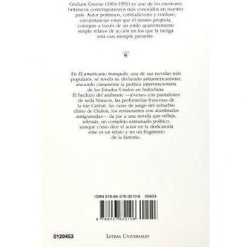 El americano tranquilo letras universales