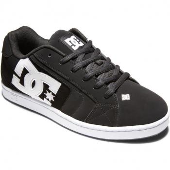 Zapatillas deportivas de Hombre DC Shoes Modelo Net M Shoe, características: diseño moderno, suela de goma resistente, plantilla acolchada para mayor comodidad, cierre de cordones, parte superior de lona y cuero sintético