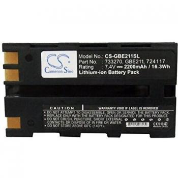 Leica GEB211 7.4V 2.2Ah Li-Ion Battery for ATX1200, GRX1200, Piper 100