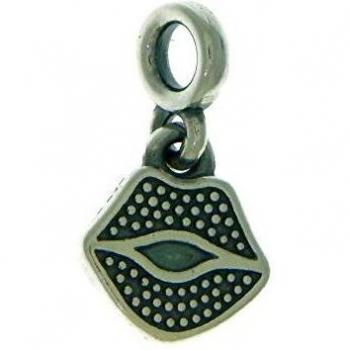 Pandora Me Casual Fashion Red Lip Dangle Charm Pendant for Women in Silver