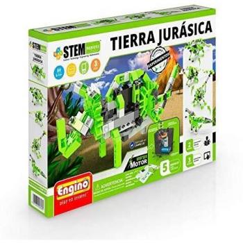 Engino- Construcción héroes Jurassic Earth con Motor