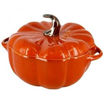 STAUB - Calabaza - Fuente para horno, plato hondo, cocotte - cerámica - Color: canela - Volumen: 0,5 litros