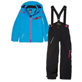 Peak Mountain Gastec Girls' Ski Suit - Blue - Size 152