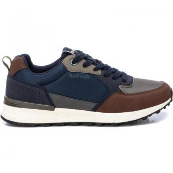 Zapatillas deportivas de hombre REFRESH 171428 NAVY, color navy, diseño moderno y cómodo, suela antideslizante, material transpirable