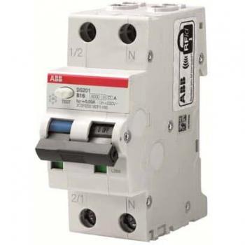 Earth Leakage Circuit Breaker (ELCB) DS201A-B16/0,3, Type A, 16 A, 300 mA