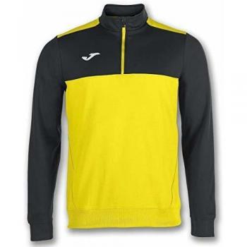 Joma Winner Sudadera, Hombre, Amarillo-Negro, M