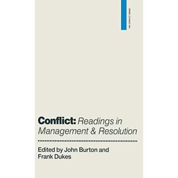 Conflict: Readings in Management and Resolution
