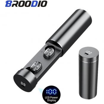Auriculares Inalámbricos Bluetooth 5.0 TWS Estéreo HIFI con Micrófono para Juegos y Deportes, Compatibles con Xiaomi y Samsung