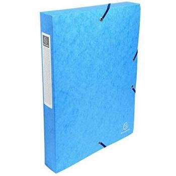 Exacompta 50406E - Carpeta de proyecto con goma, color turquesa
