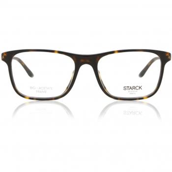 Starck SH3065 0009 Gafas Recetadas para Hombre Tortoiseshell/Careyshell con lentes recetados de 57 mm