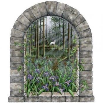 Walls of the Wild Unicorn Forest by