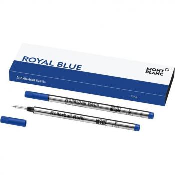 Recambio Montblanc Rollerball Fino Royal Blue (2 uds.)