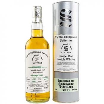 Whisky Knockando 10 Años Sin Filtrar 2011 46% Vol. 0,7l en Caja de Regalo