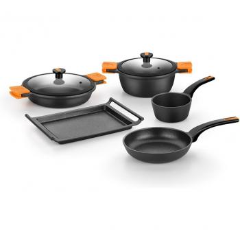 Bra Batería de cocina con plancha 5 piezas Efficient Pro Bra
