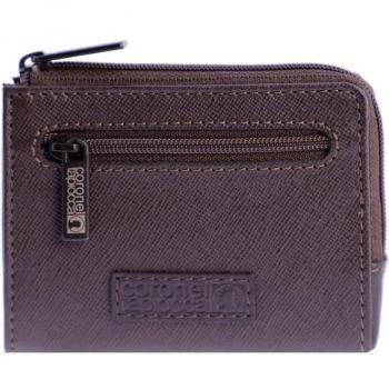 Cartera de hombre Coronel Tapiocca Faustino de piel color marrón
