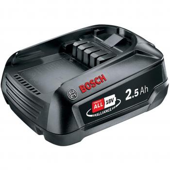 Batería Bosch 18V 2,5Ah P4A 5001518 - Batería recargable de litio de 18 voltios y 2,5 amperios con tecnología Power for All para herramientas eléctricas Bosch
