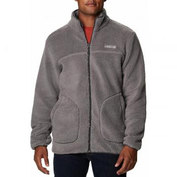 Columbia Forro Polar Rugged Ridge II Sherpa para Hombre con Cremallera, diseño de montaña, material suave y cálido, ideal para actividades al aire libre
