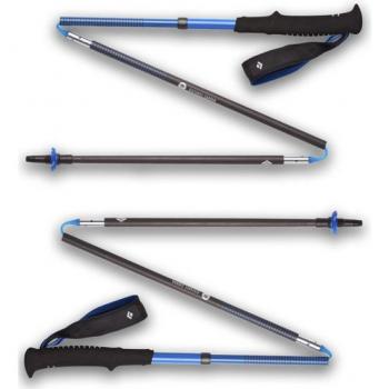 Black Diamond Distance Carbon Z Trekking Poles, Ultra Blue, 130 cm