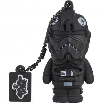 Tribe Star Wars Pendrive - Memoria USB Flash Drive 2.0, de goma, de 8 GB, diseño TIE Fighter Pilot