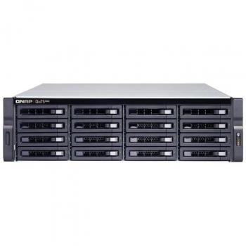 QNAP TS-H1677XU-RP-3700X-32G NAS Bastidor (3U) Ethernet Negro