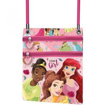 Bolso Vertical Action Strong Princesas Disney Rosa - Karactermania