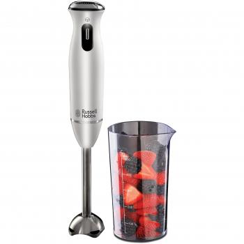Russell Hobbs 21501-56 Aura - Batidora de mano de 600w con vaso de 0,5 l incluido y control de velocidad variable, sin BPA