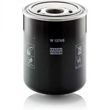 Mann Filter W 1374/6 Filtro, Sistema Hidráulico Operador