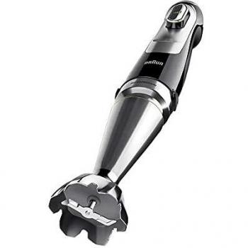 Batidora de Mano Braun MultiQuick 9 MQ9138XI, 1200W, Color Negro e Inoxidable