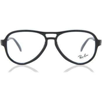 Ray-Ban Vagabond Gafas Graduadas RX 4355V 2000 Armazones para Hombre Negros con Lentes Recetadas de 58 mm