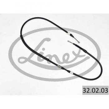 Cable de freno de estacionamiento LINEX 32.02.03 Izquierda