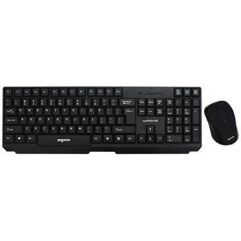Approx APPKBWSHOME - Teclado Wireless Multimedia, Color Negro