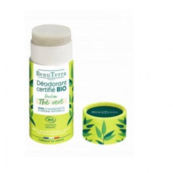 Desodorante Bio Té Verde Beauterra 50g