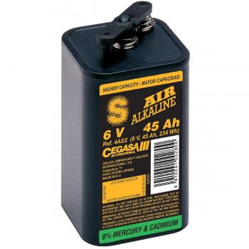 CEGASA 216 Pila 4R25 Salina 6V, Negro, Estandar