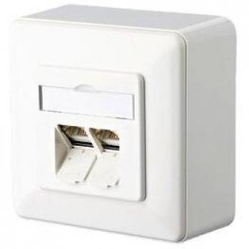 RJ-45 Cat.6 White Socket-Outlets