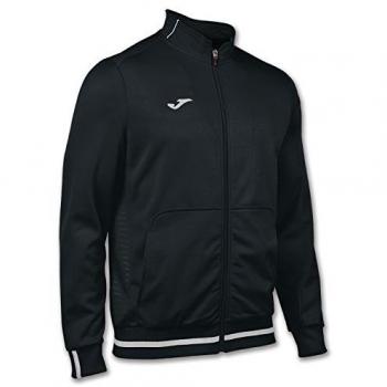Joma Campus II Chaqueta, Hombres, Negro-100, 5XS